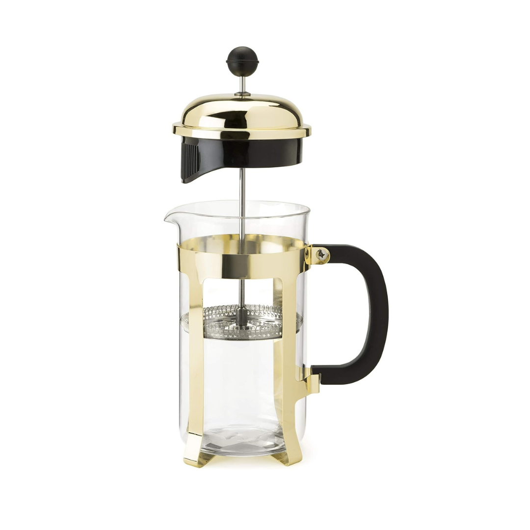Cafetera de Embolo Prensa Francesa Dorada 350ml
