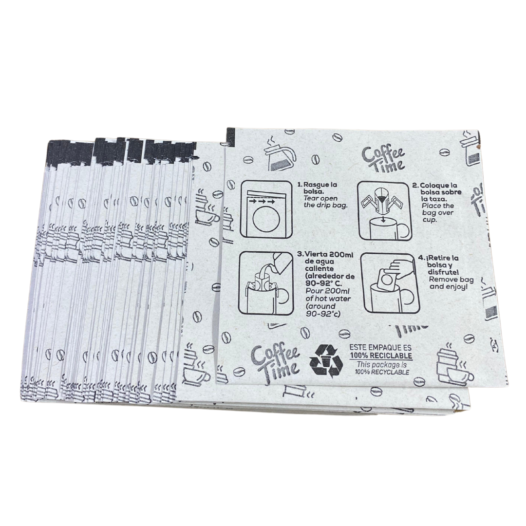 Bolsa Protectora Sachet Coffe Drips X50uds