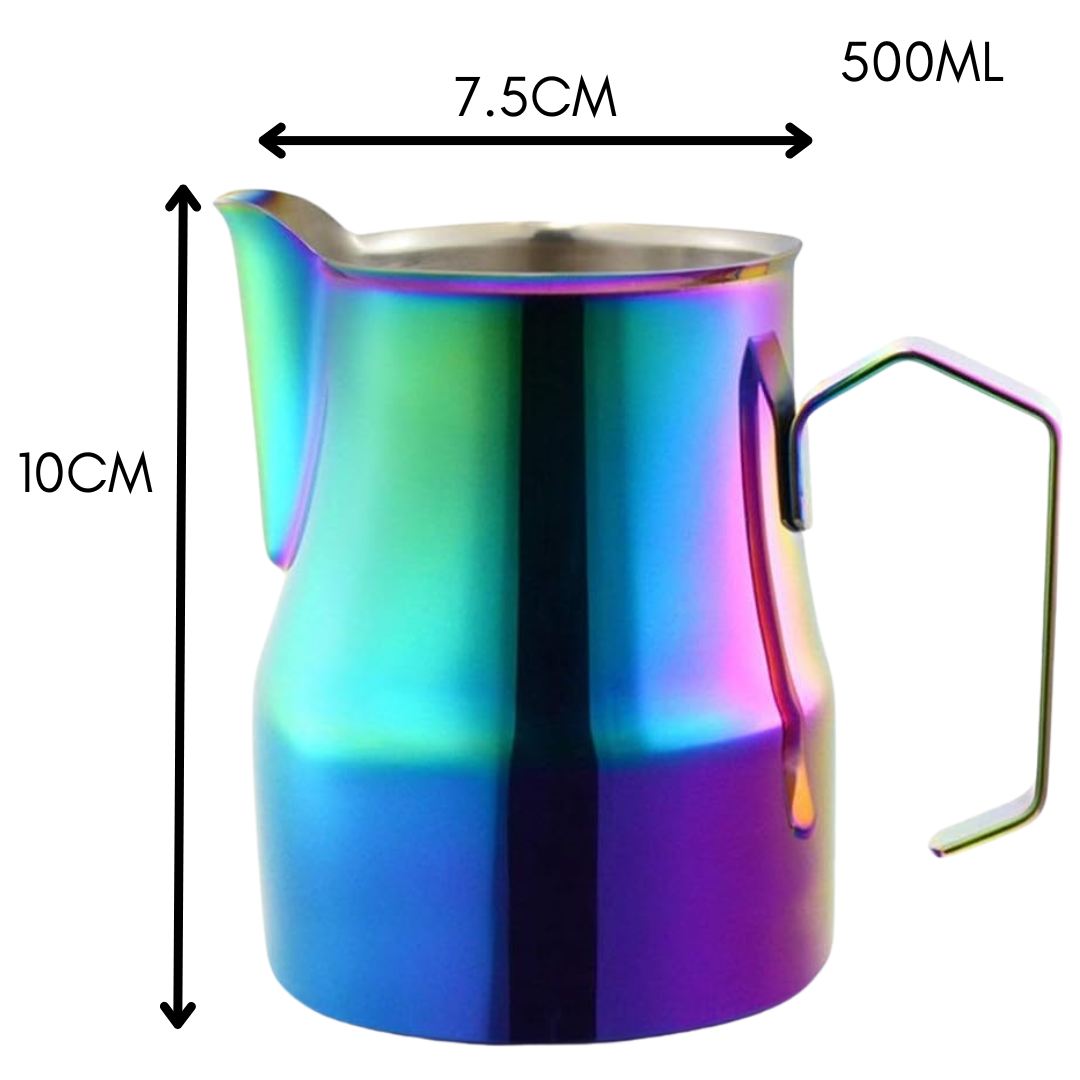 Jarra Profesional Arte Latte Tornazul Tipo Pitcher Pico Redondo 350ml / 500ml
