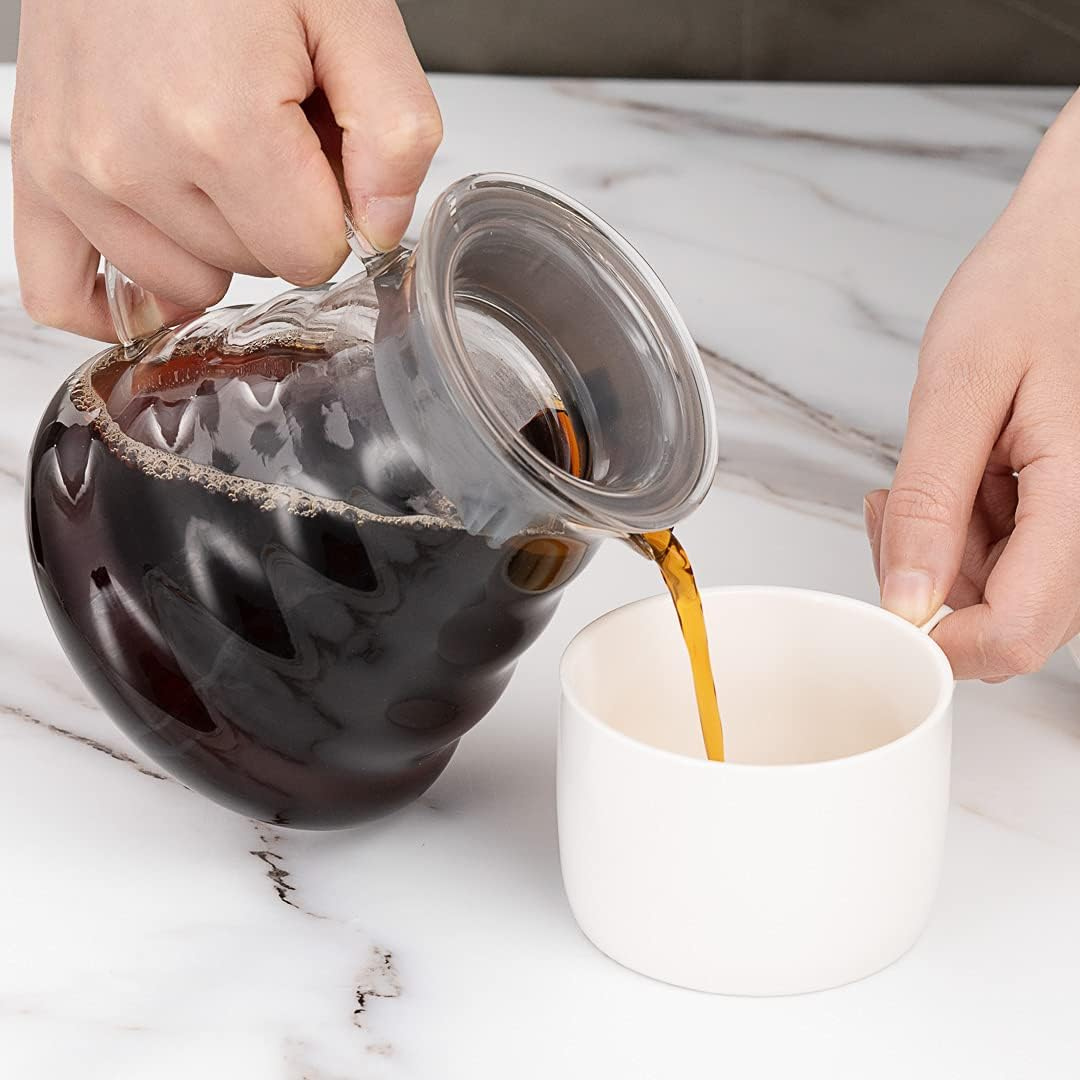 Server de Café 600ml Cristal Borosilicato de Alta Calidad