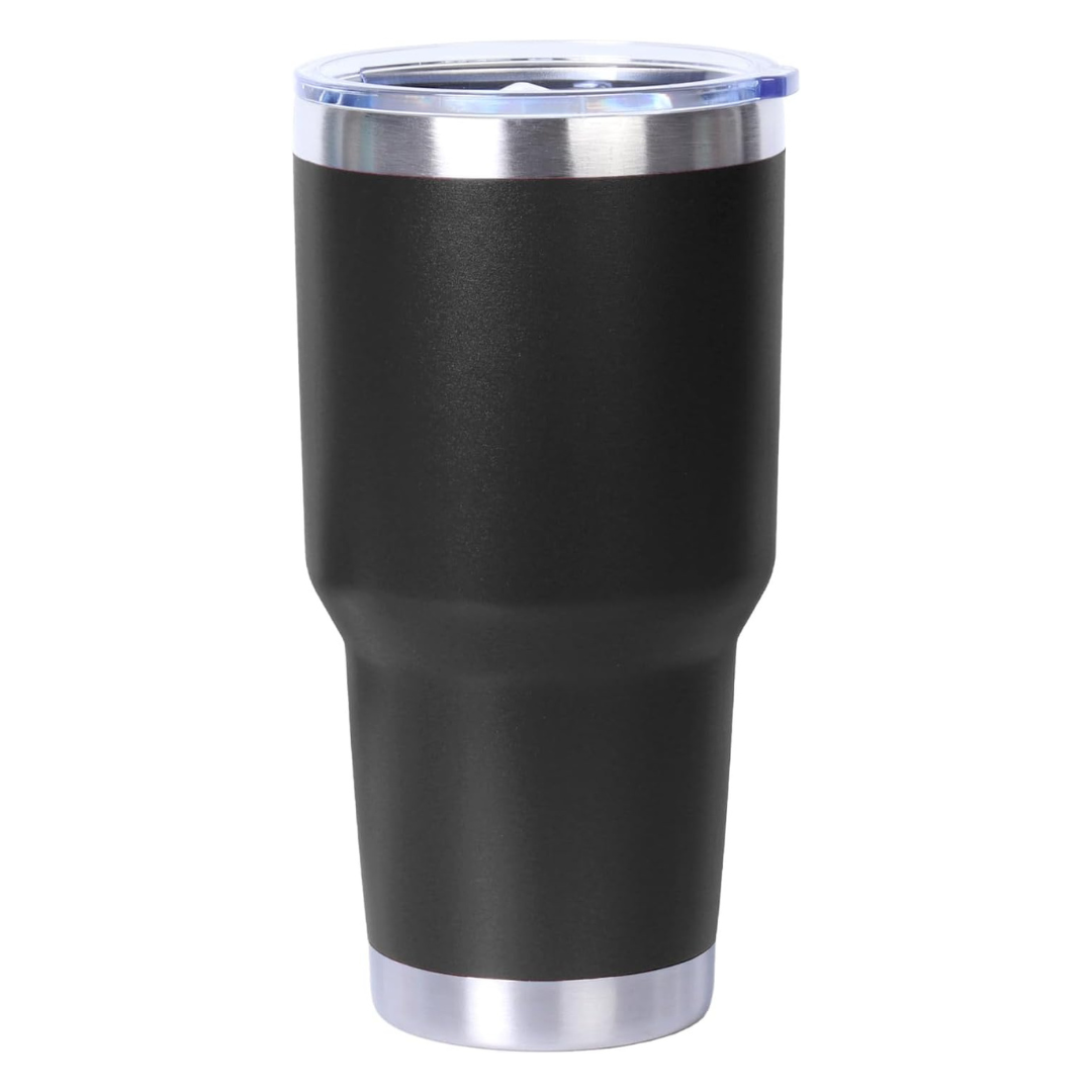 Termo Vaso Doble Pared Termico Negro 900ml