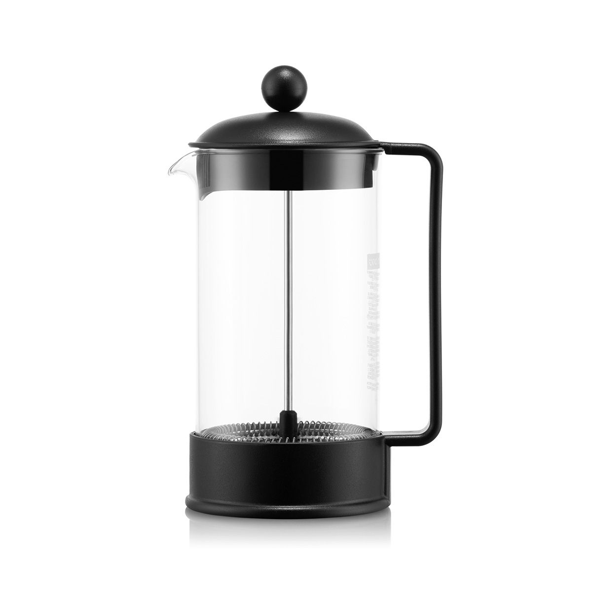Cafetera Prensa Francesa BODUM Brazil 1 Litro Negra