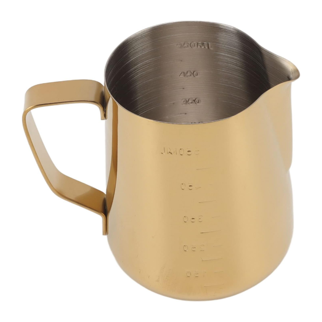 Jarra Profesional Barismo Medidora 550 ml Dorada Arte Latte