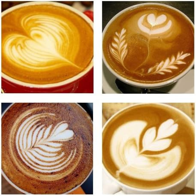 Jarra Cremadora Dorada para Arte Latte 350ml / 600ml