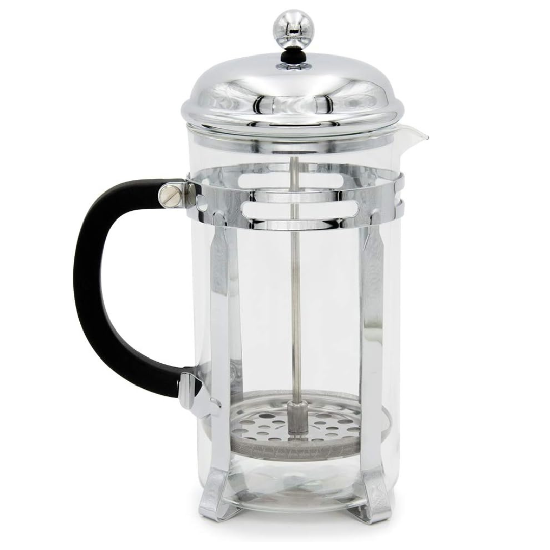 Cafetera Prensa Francesa Embolo Plata Disponible en 600ml - 800ml