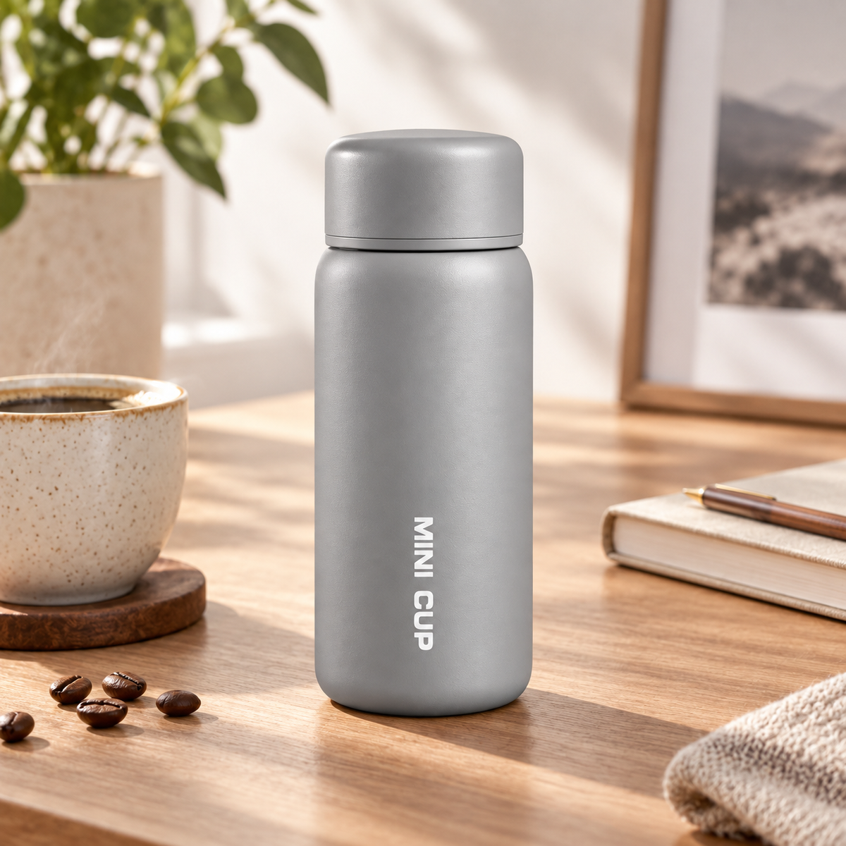 Termo Termico Mini Cup 380 ml en Acero Inoxidable