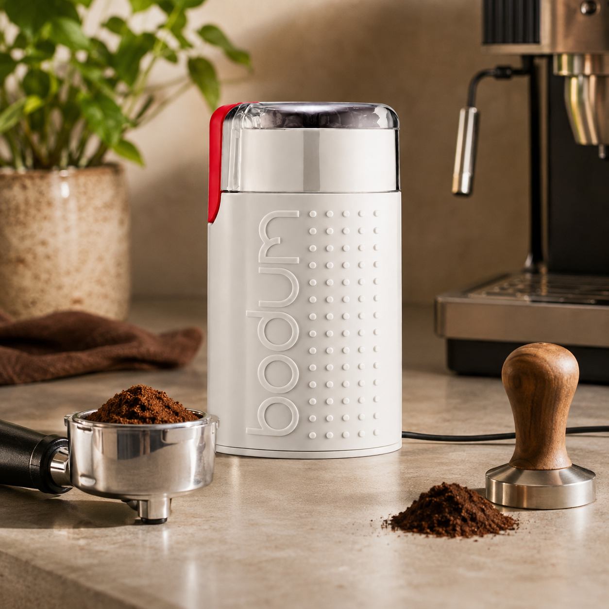 Molino Electrico BODUM BISTRO Blanco Original 60 g