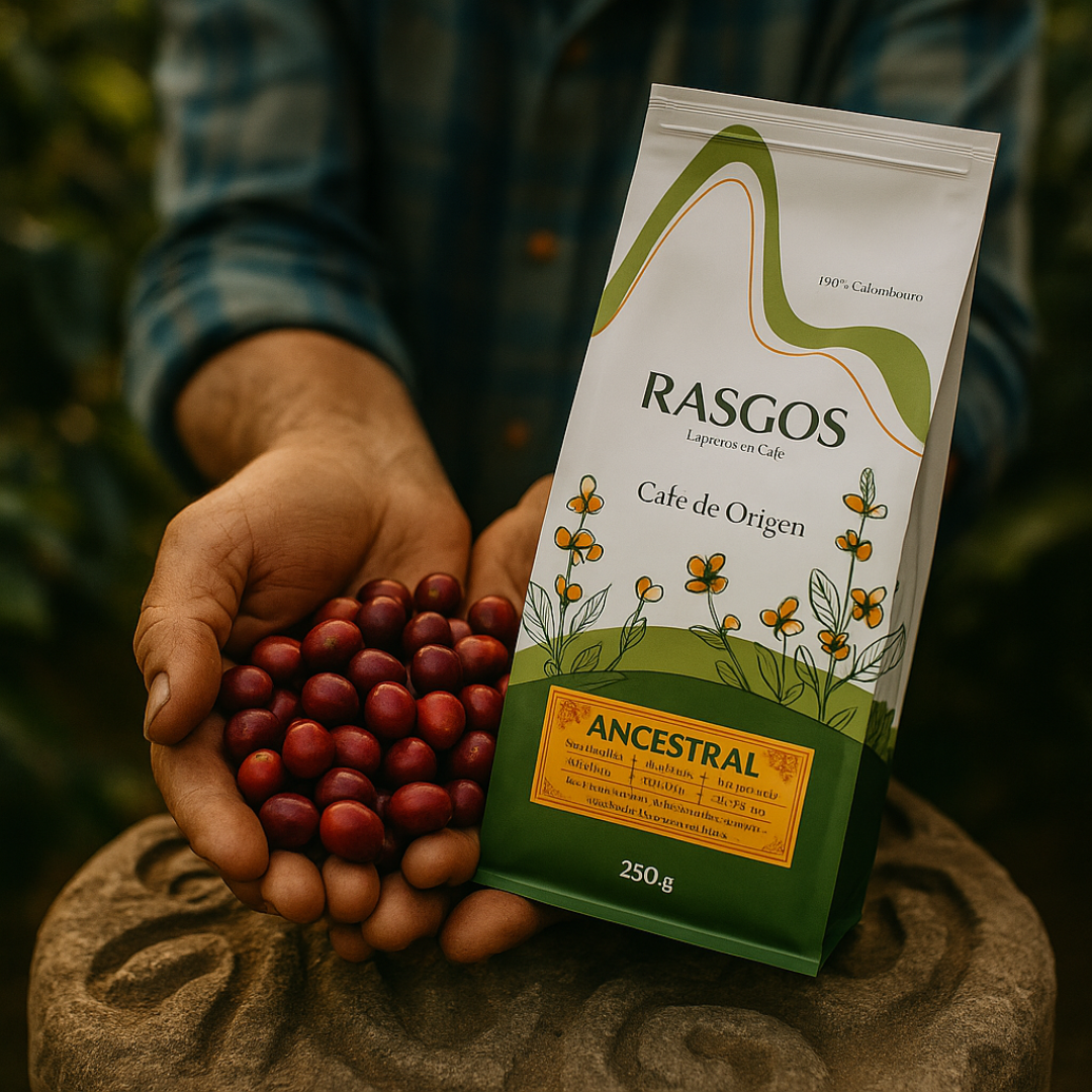 Café Colombiano Ancestral 250 g | Ombligón – San Agustín, Huila