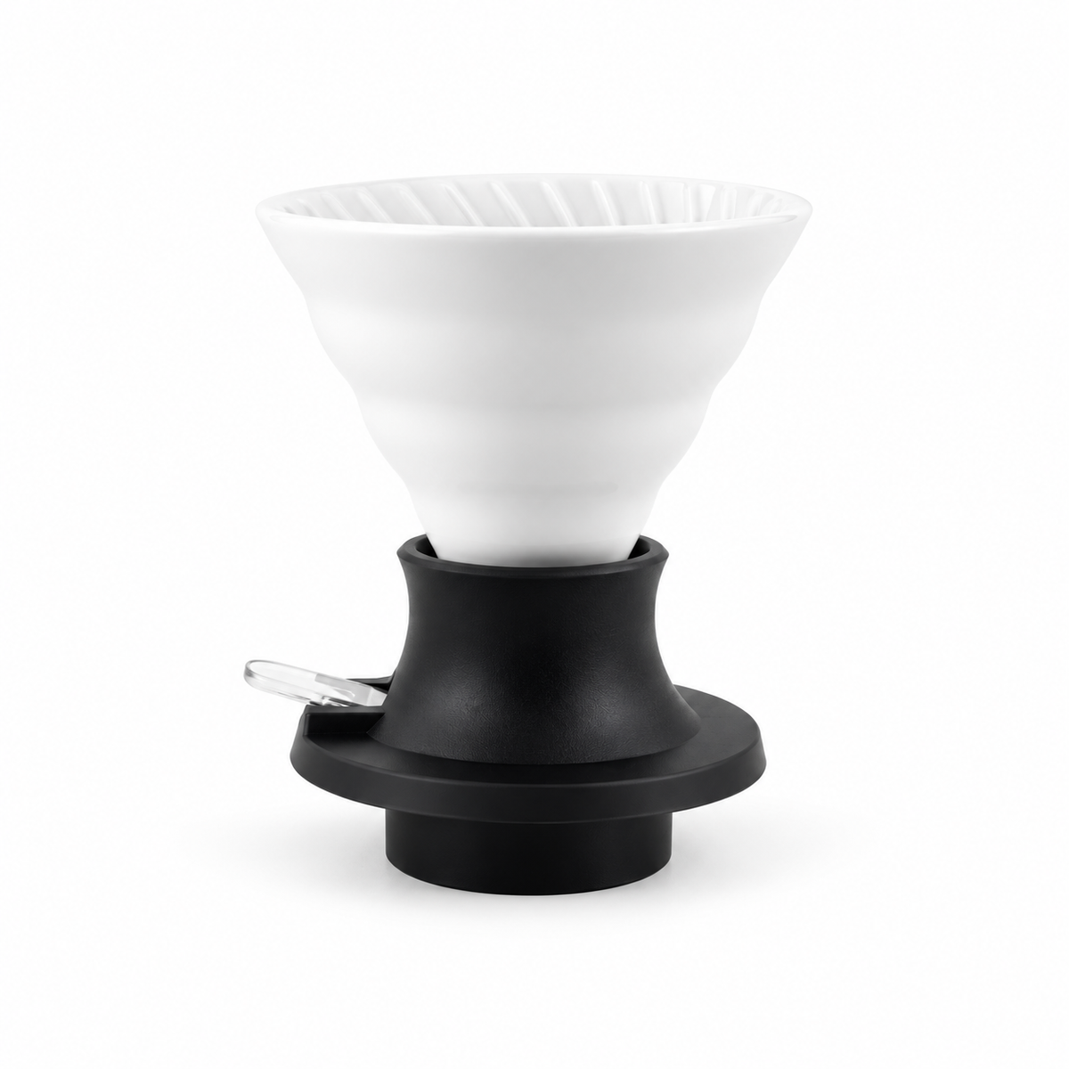 Cafetera V60 Dripper Tipo Hario Switch Ceramica Blanco | Metodo Cafe por Inmersion