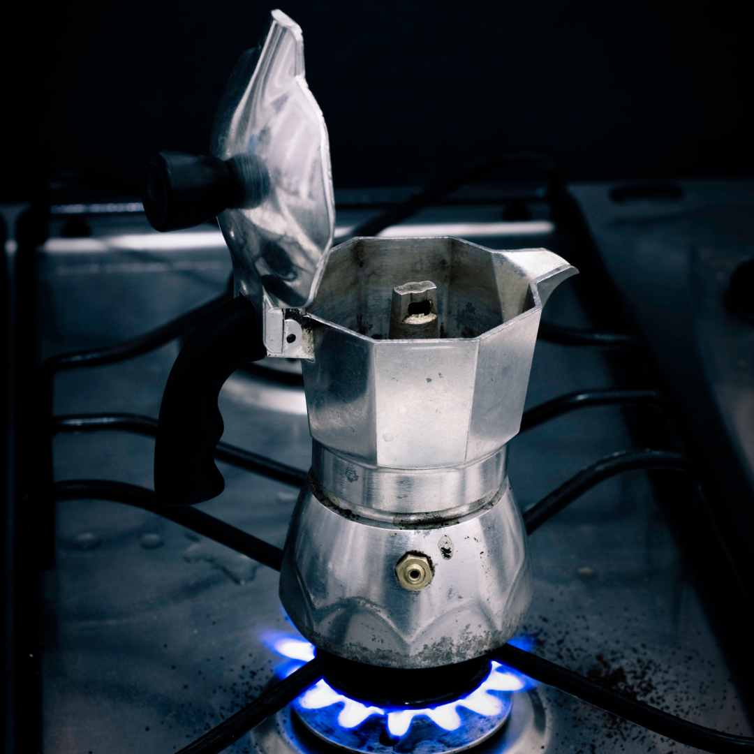 Combo Moka Italiana 9 Tazas + Cafe Insignia 250gr