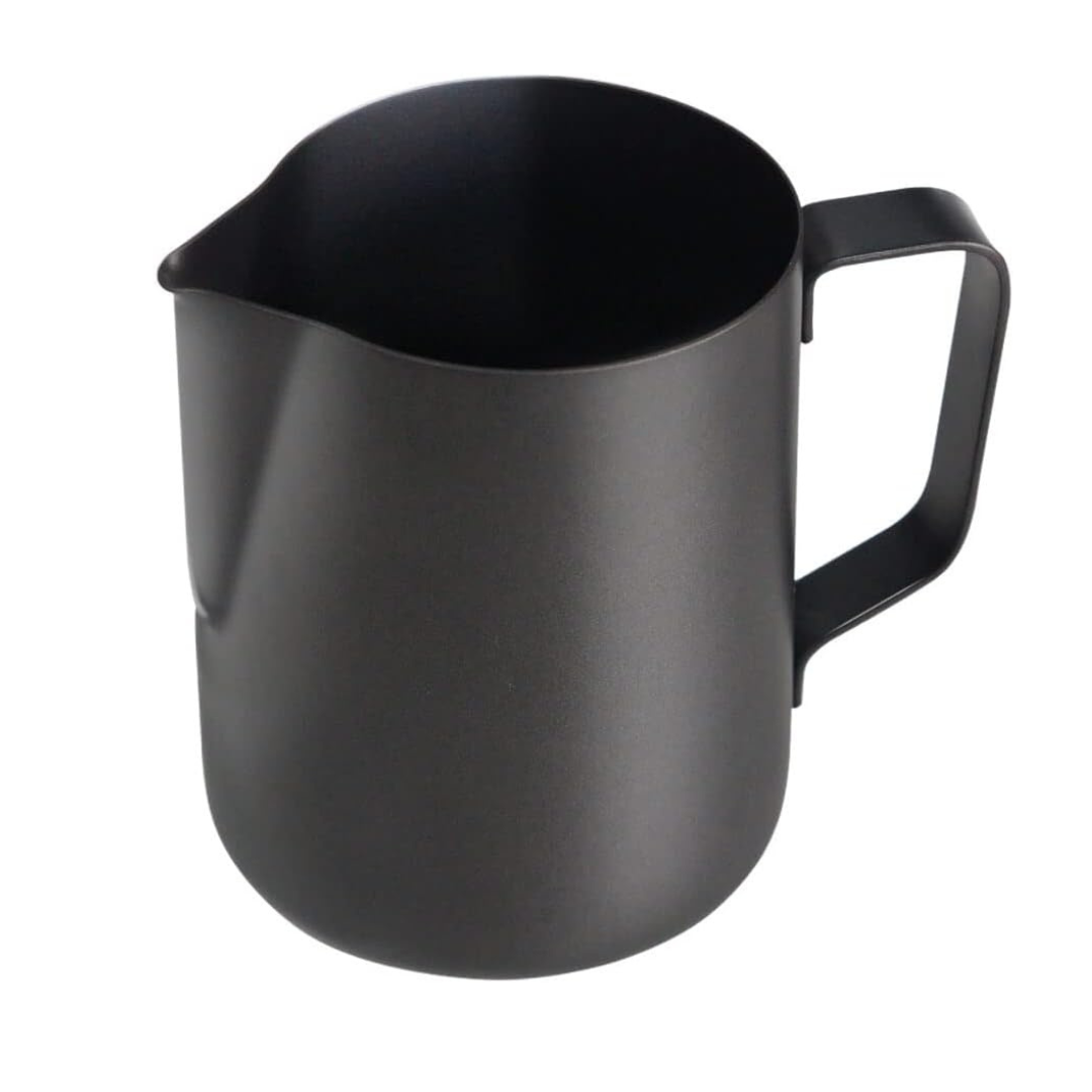 Jarra Cremadora Negro Mate Arte Latte / 350ml / 600m / 1000ml