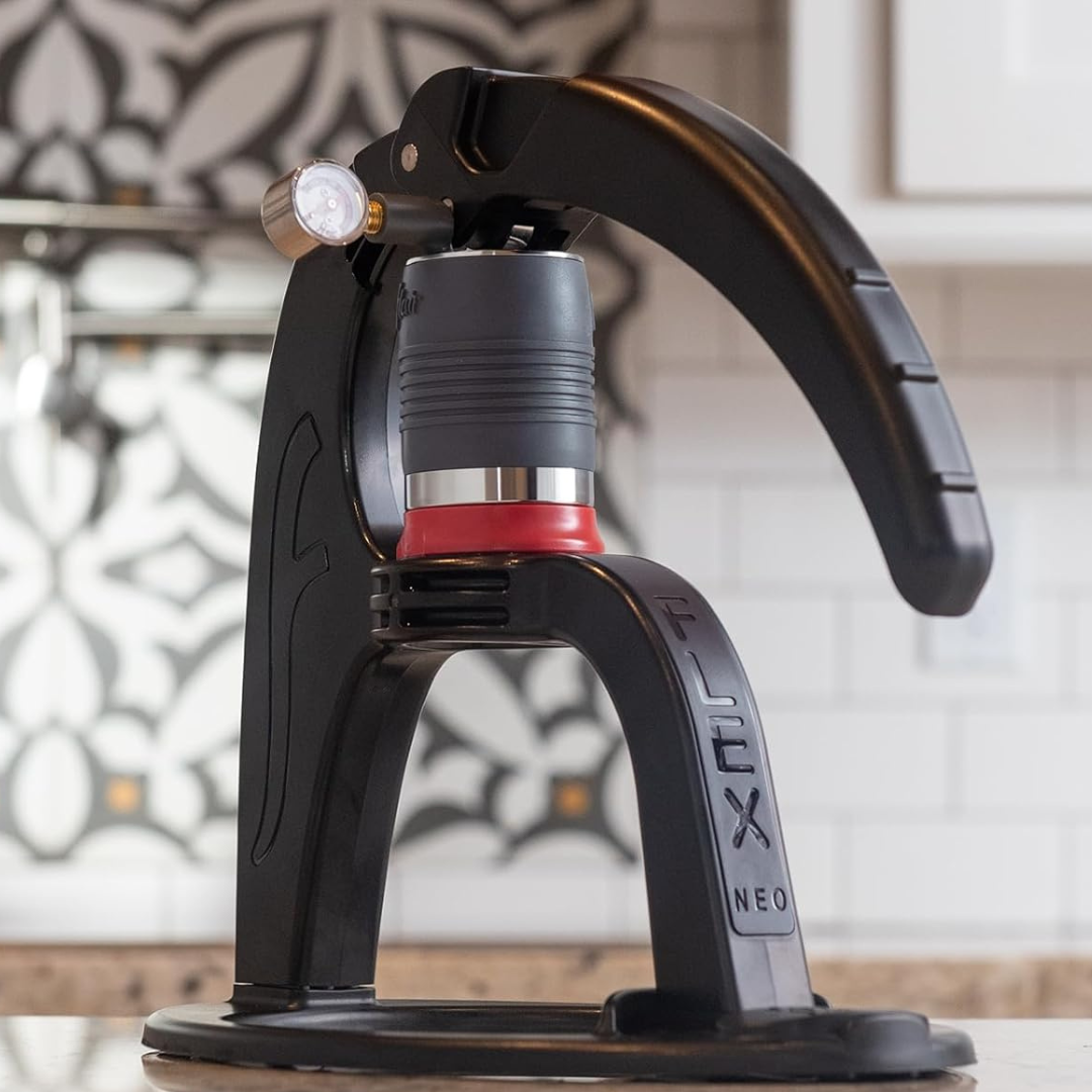 Cafetera Flair NEO Flex Espresso Manual con Maleta Viajera