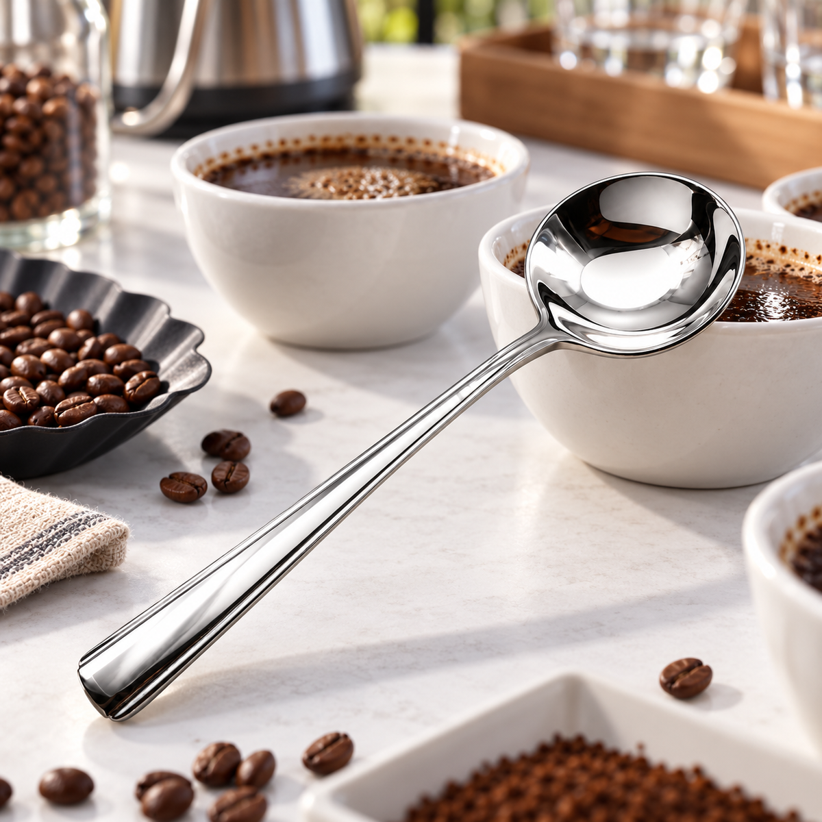 Cuchara Grande para Catacion de Cafe y Degustacion