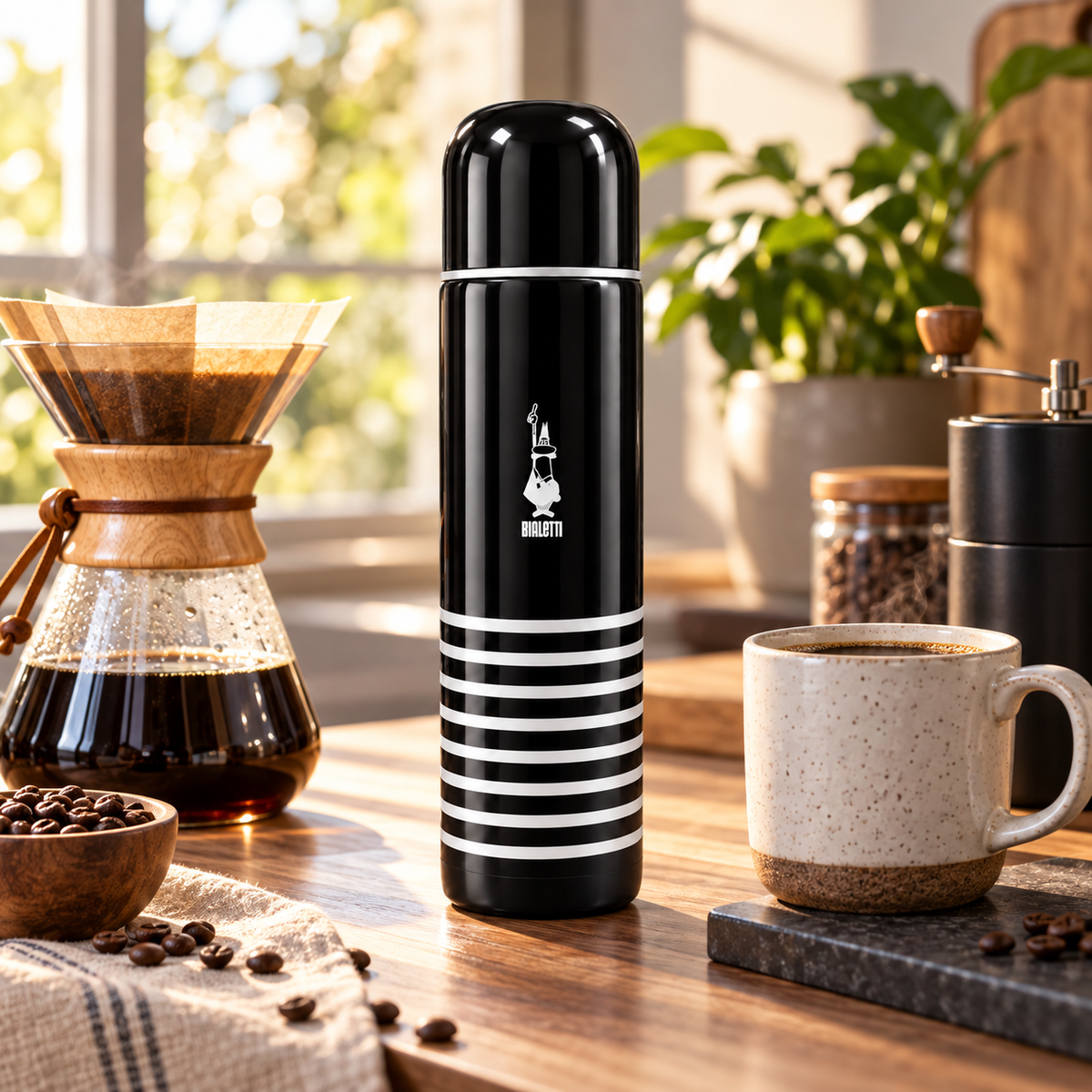 Termo Bala Bialetti 0.5 Lt Negro