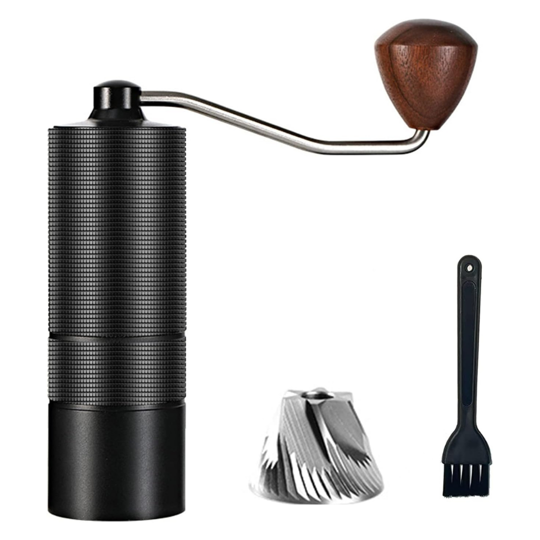 Molino Negro Pro con Muelas en Acero Inoxidable 35gr Marco Antideslizante