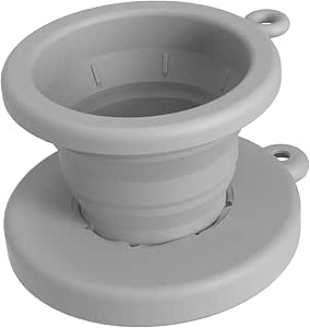 Kit Cafe V60 Tipo Origami Viajero Plegable con Server y Cuello de Cisne