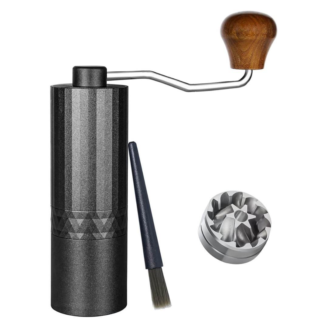 Molinillo Manual para Café de Presicion Ajustable Gris Brillante 35gr