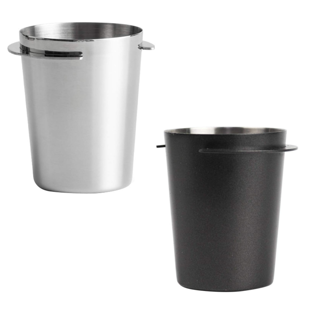 Dosificador para Maquina Espresso Negro / Plata 58mm