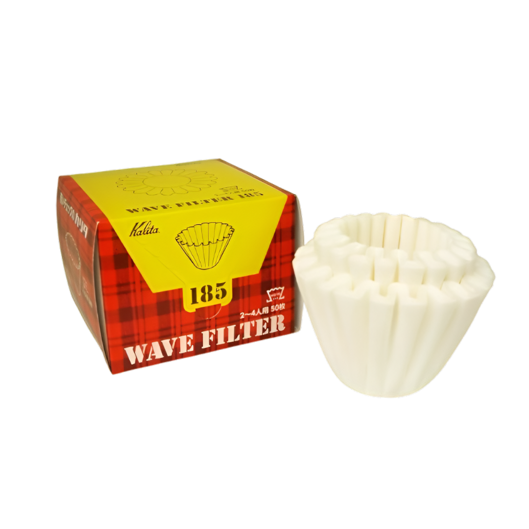 Kalita Wave Filtros 185 Blancos 2-4 Tazas x 50u