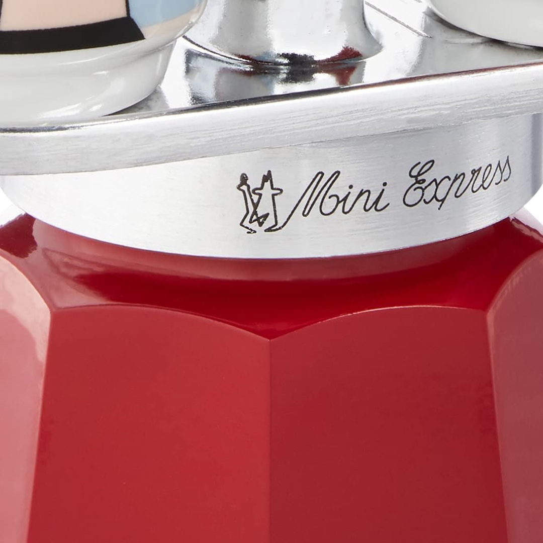 Moka Bialetti Mini Express Magritte 2 Tazas