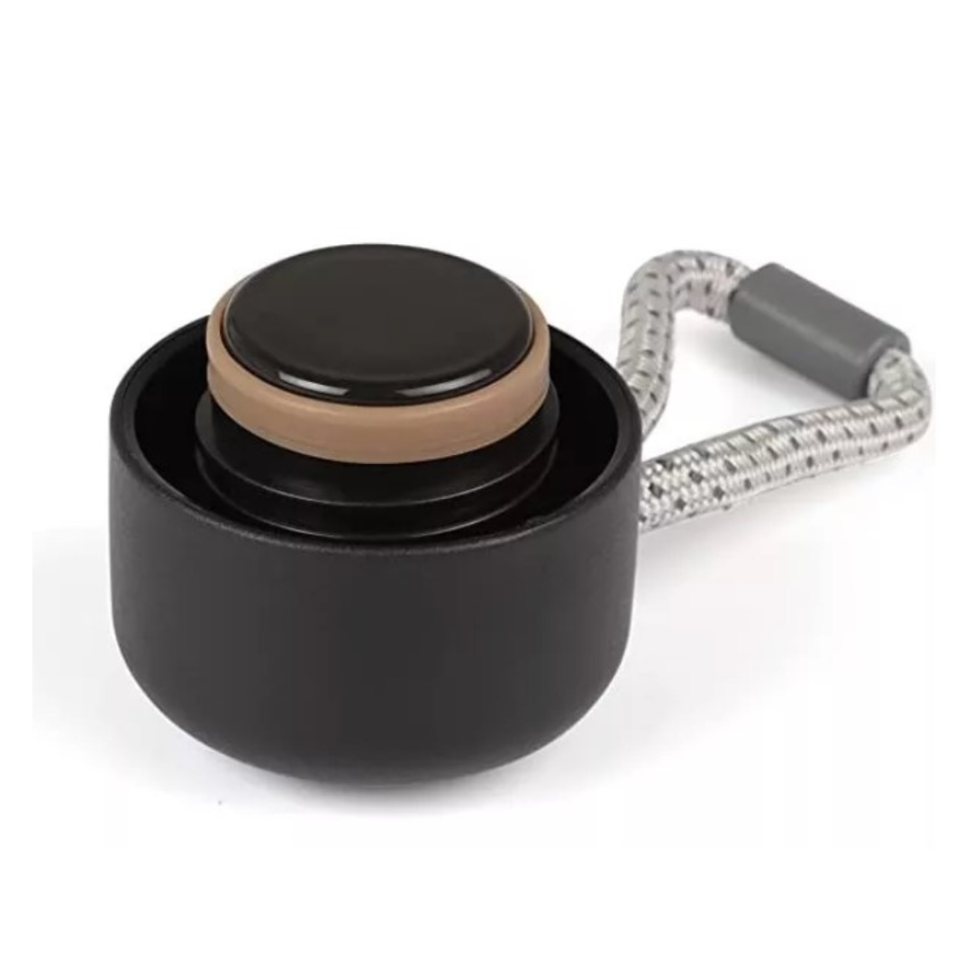 Botella Termica Pro para Viajes o Dporte Azul con Cordon 350ml