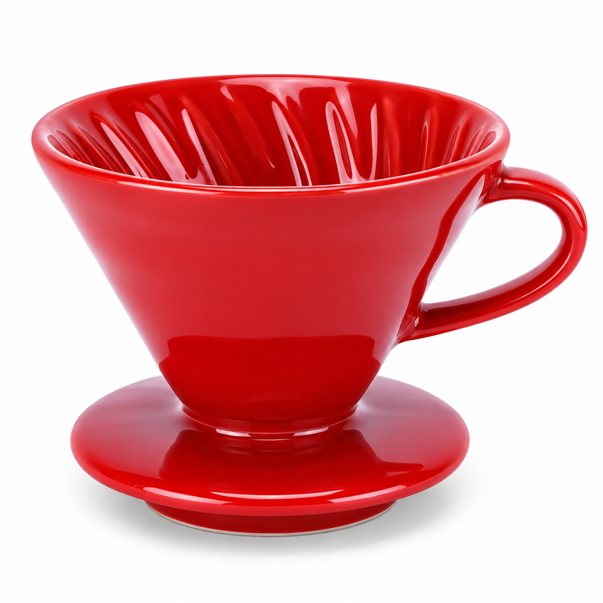 Metodo Cafetera V60 Ceramica 02 Roja