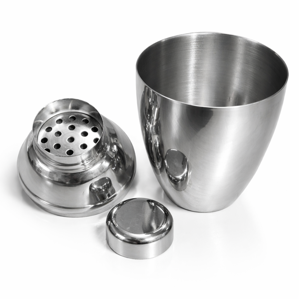 Mezclador Coctelera de Acero Inoxidable con Filtro Integrado 350ml