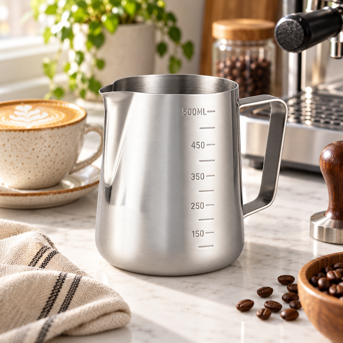 Jarra Cremadora Medidora 550 ml Acero Inoxidable | OUTLET