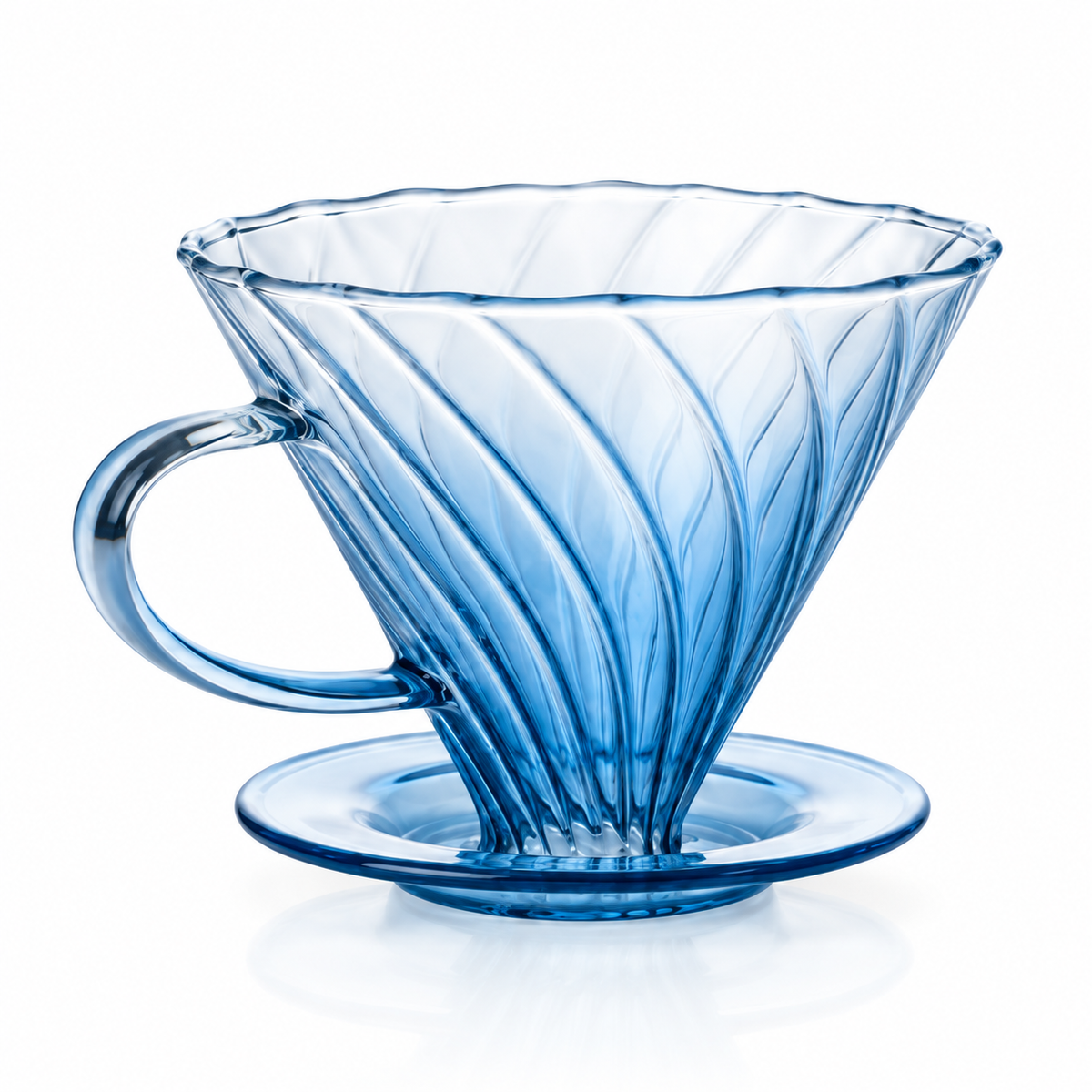 Kit Cafetera V60 + Servidor 02 600ml Azul Degradado