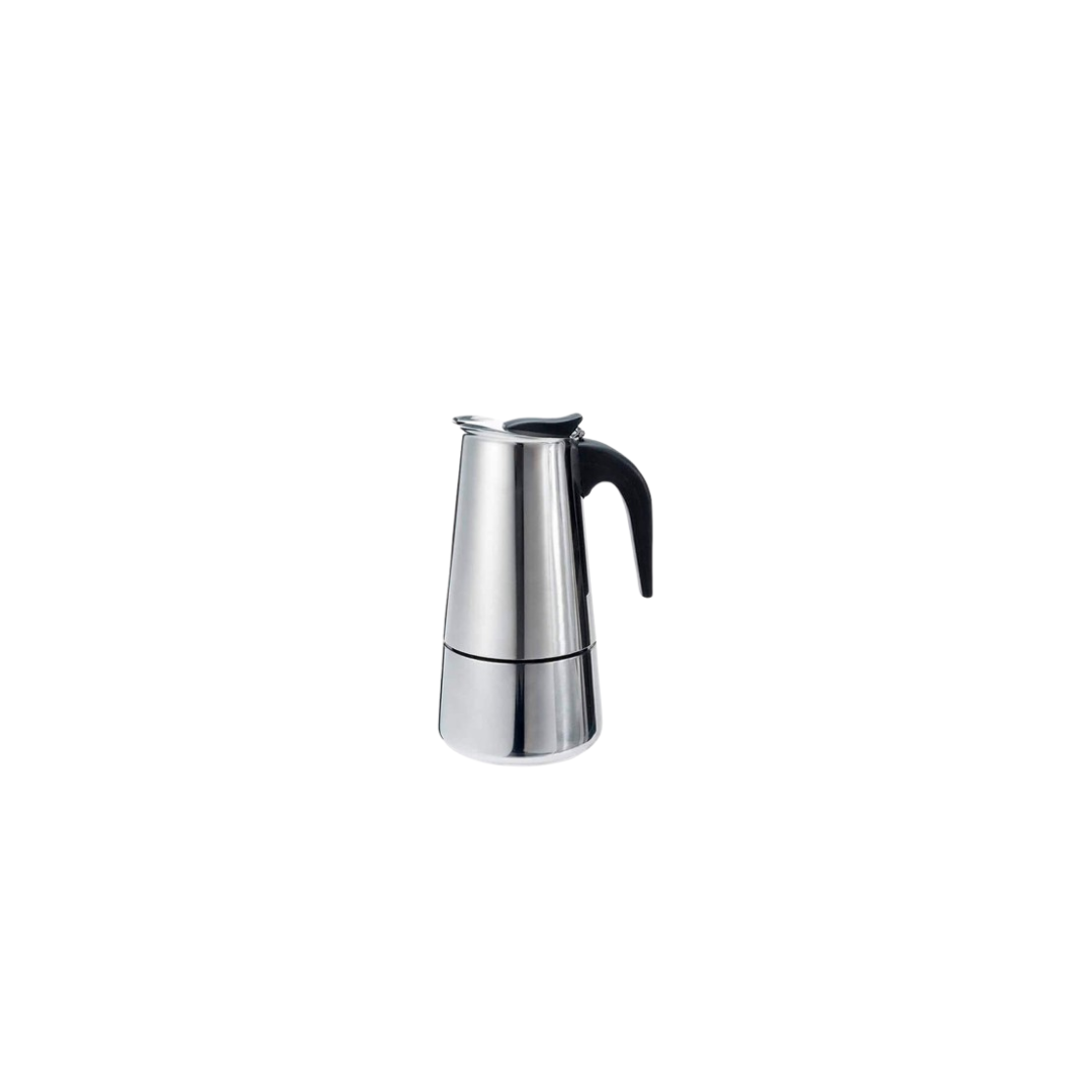 Cafetera Italiana Moka Moderna Acero Inoxidable 4/6/8/12 Tazas