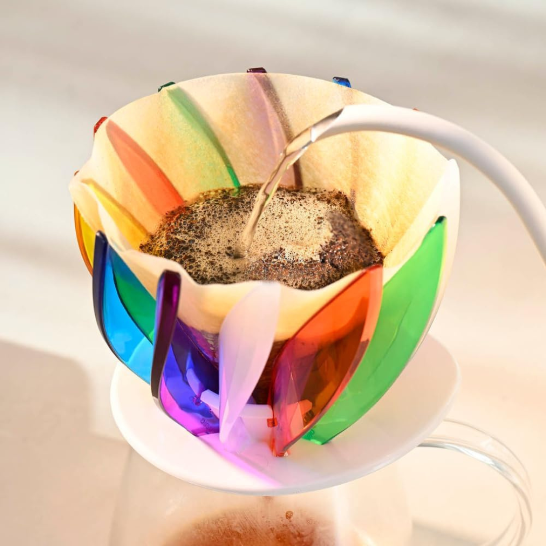HARIO V60 SUIREN 02 Rainbow Cafetera de Goteo