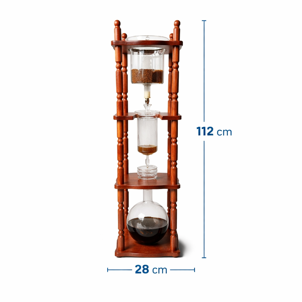 Cafetera Torre de Cold Brew 3 Litros Tipo Kyoto / Yama