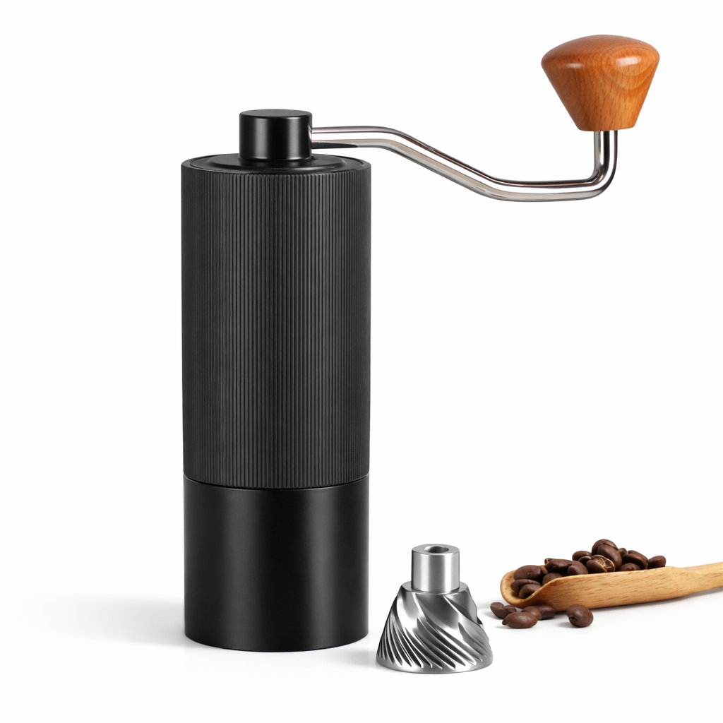 Kit Cafe Profesional| Cafetera Tipo Chemex 400ml| Molino Fresas Conicas Acero Inoxidable| Jarra Cuello Cisne 600ml| Filtros Papel x100