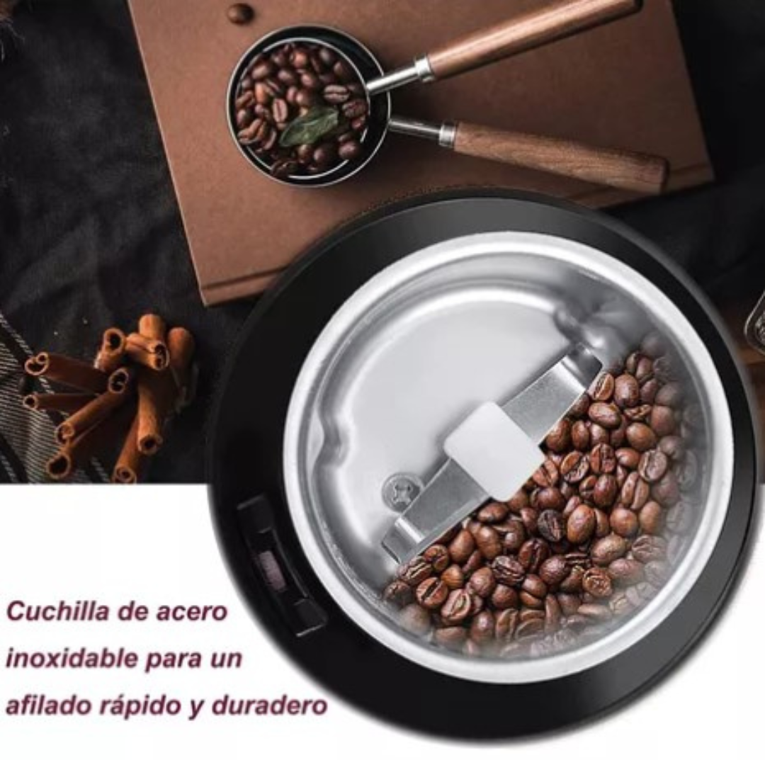 Molino Eléctrico para Café y Triturador de Especias