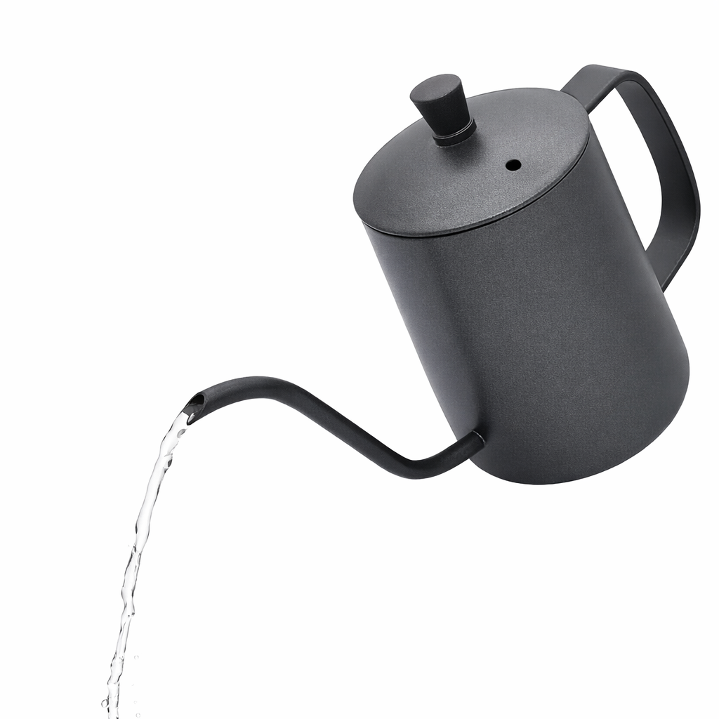 Kit Cafe Profesional| Cafetera Tipo Chemex 400ml| Molino Fresas Conicas Acero Inoxidable| Jarra Cuello Cisne 600ml| Filtros Papel x100