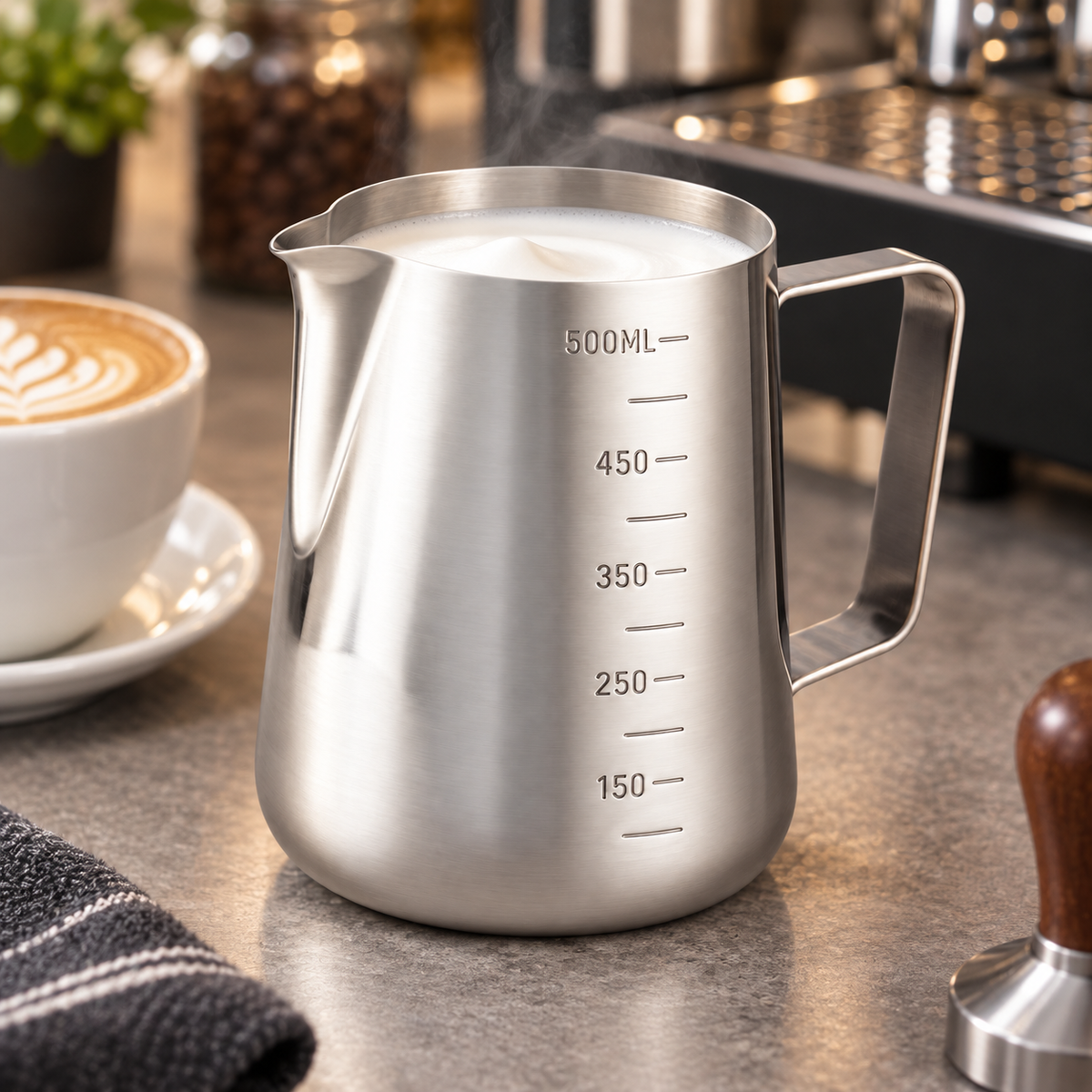 Jarra Cremadora Medidora 550 ml Acero Inoxidable | OUTLET