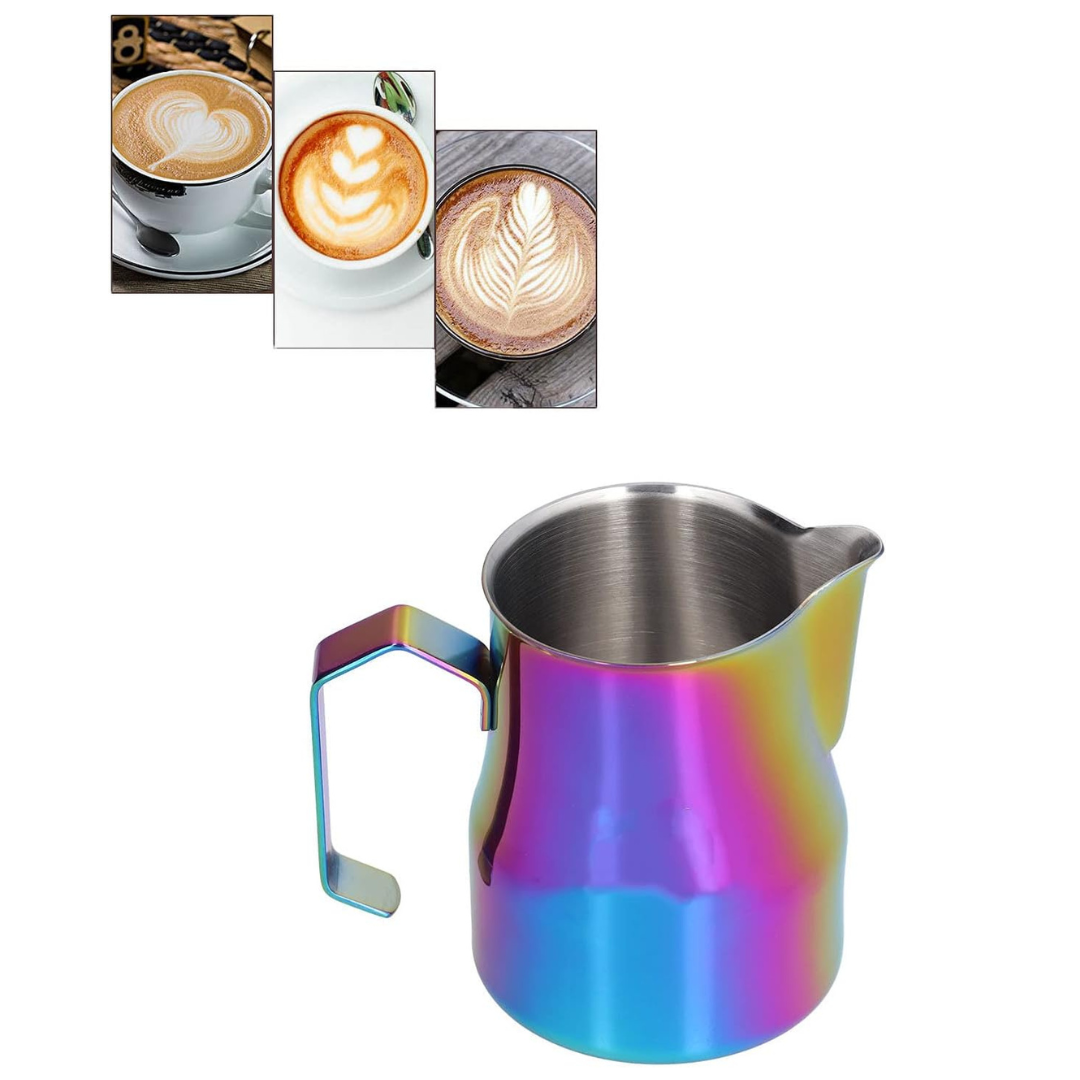 Jarra Profesional Arte Latte Tornazul Tipo Pitcher Pico Redondo 350ml / 500ml
