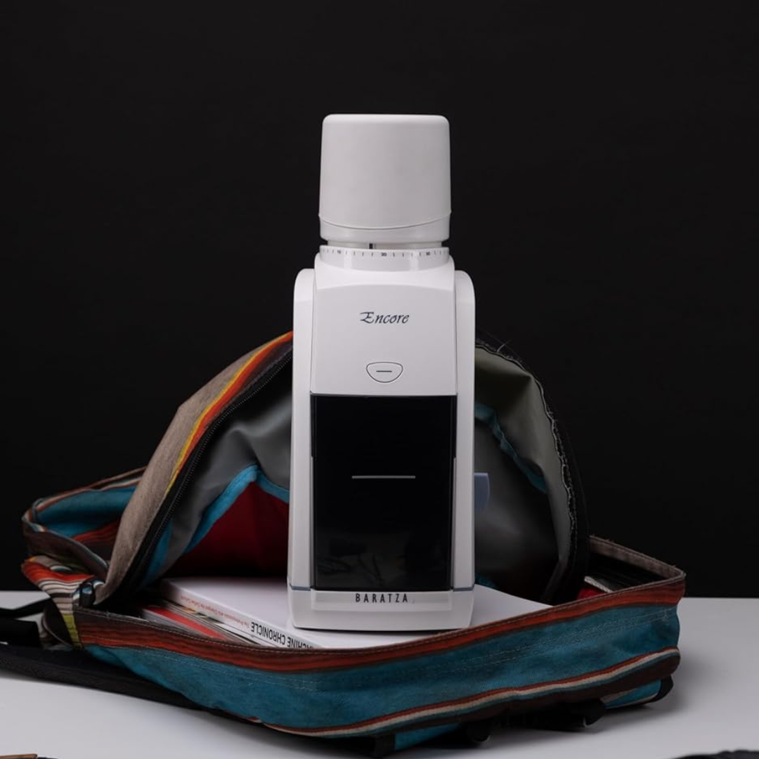 Baratza Encore Blanco Molino de Café Profesional con 40 Ajustes de Molienda