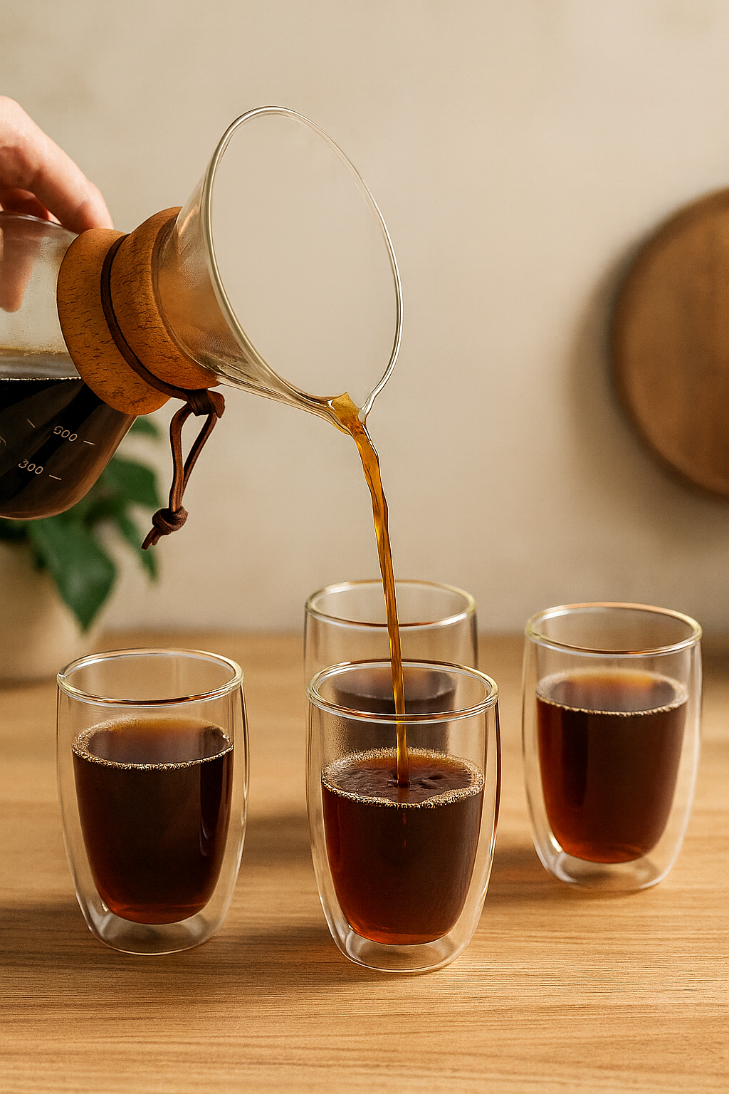 Kit Chemex 400ml Filtro Acero Inoxidable y Café Especial