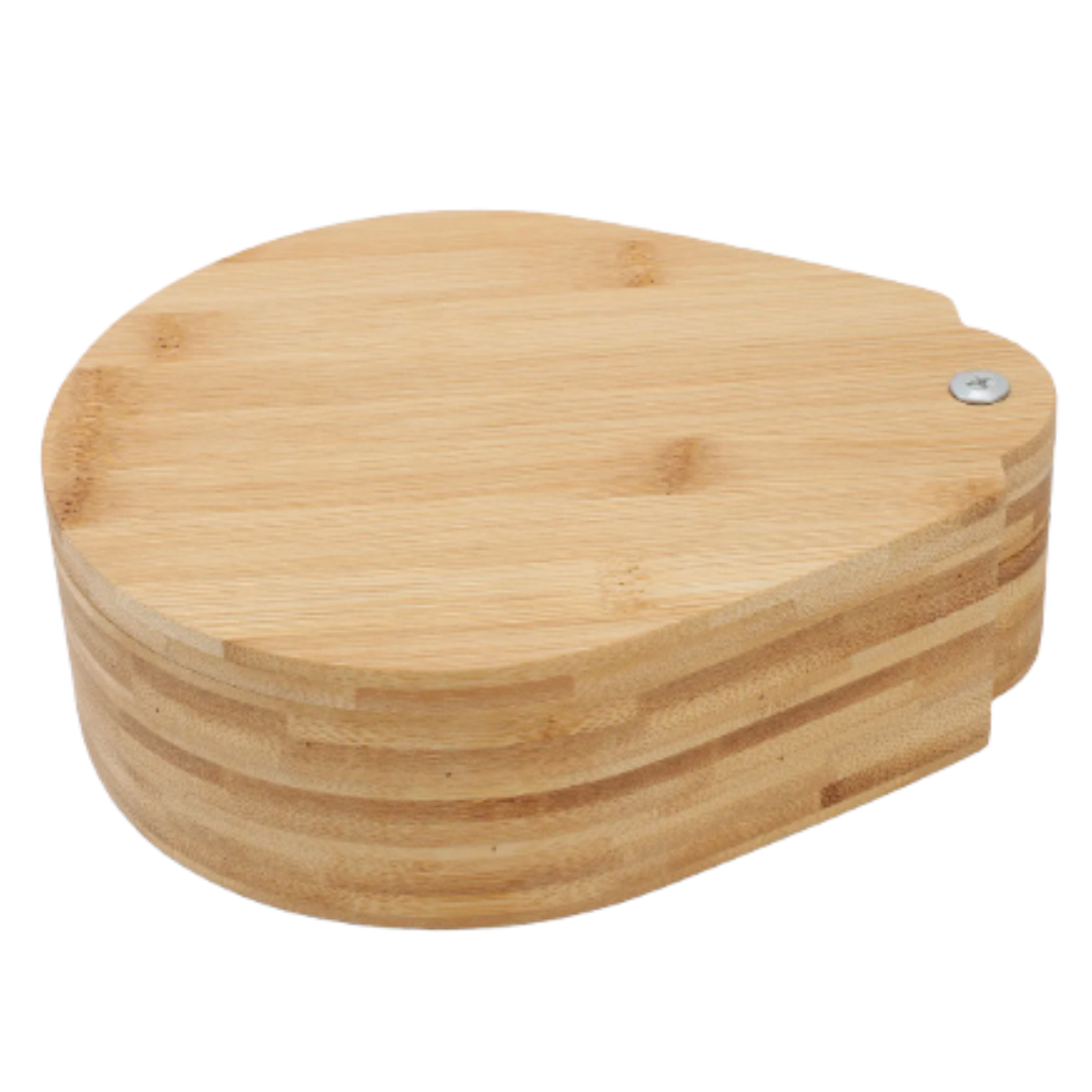 Bordeador de Copas Bambu de 3 Puestos para Bartender