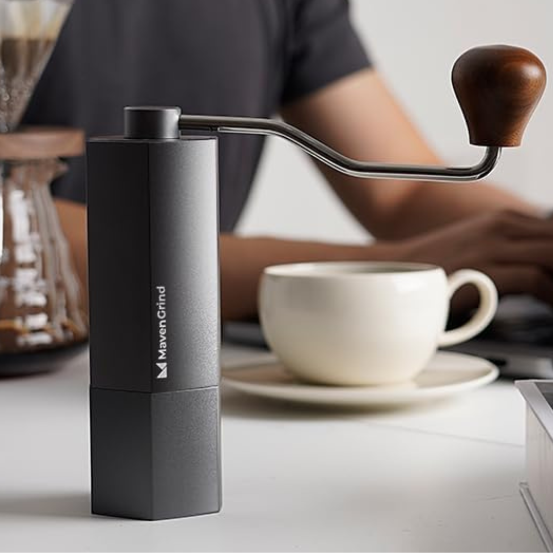 Moledor para Café Gris Ajustable Acero Inoxidable 35gr