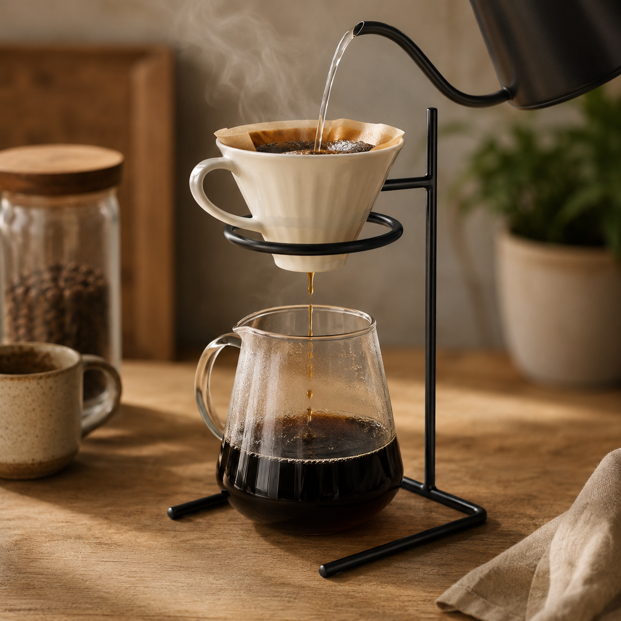 Soporte para V60 Origami y Drippers de Cafe Filtrado