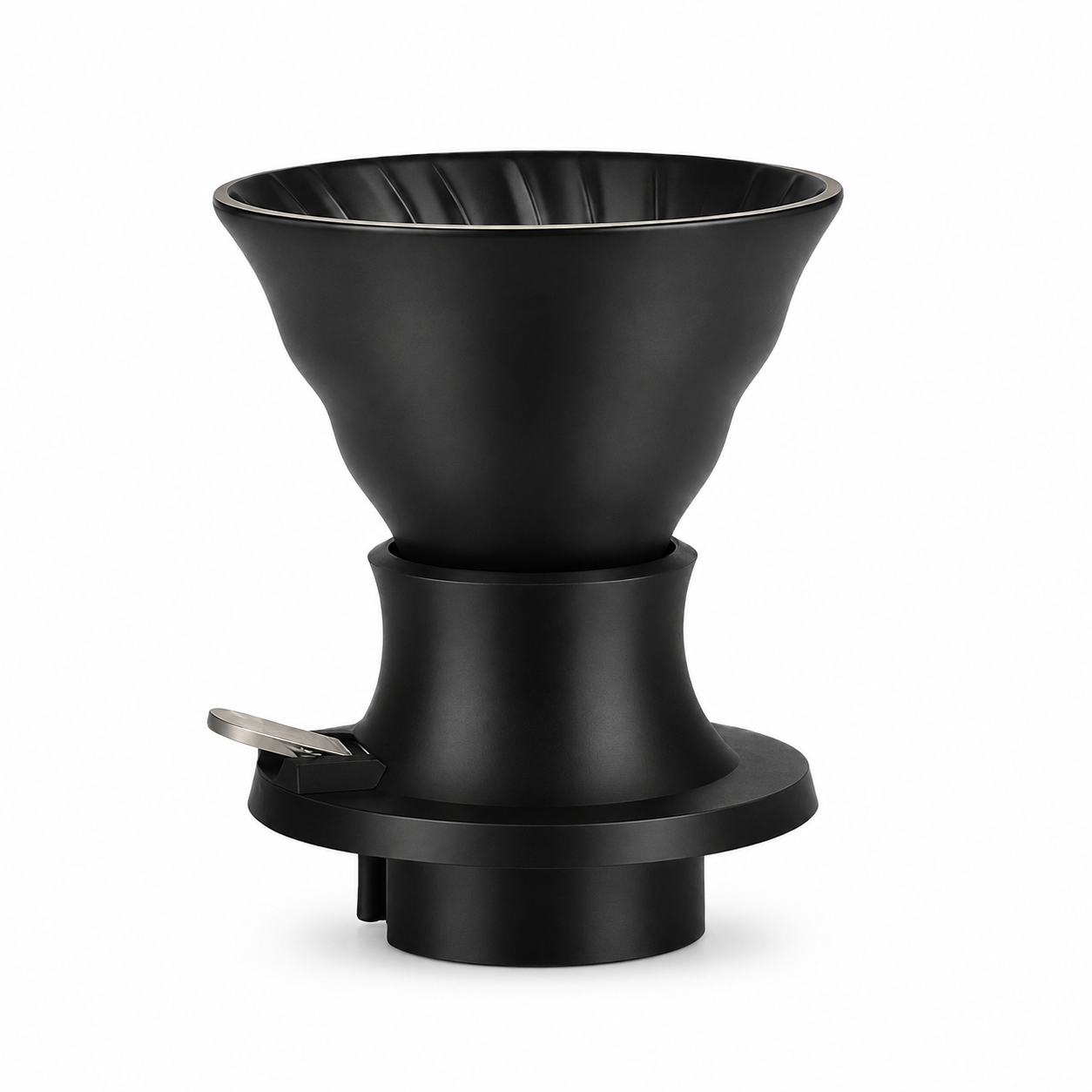 Cafetera Dripper V60 Tipo Hario Switch en Ceramica Negra 02