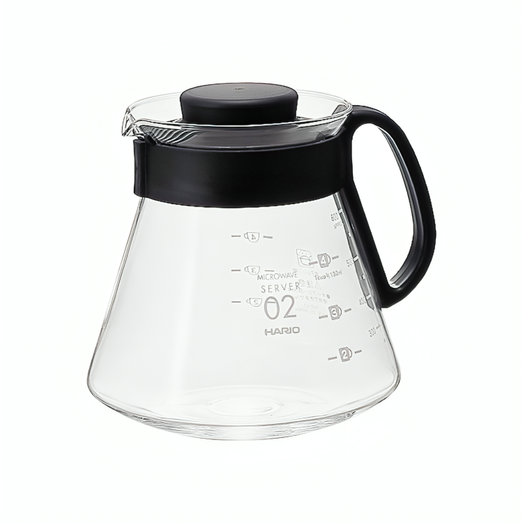 Server Hario Range para V60 #02-600ml Color Negro