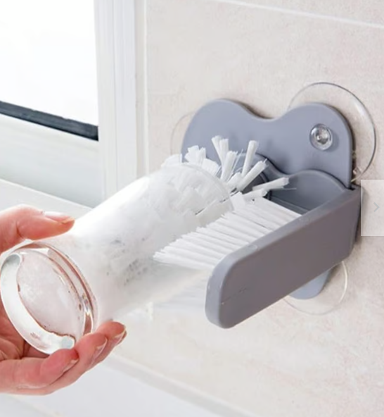 Cepillo para Vasos Doble Cara Ideal para el Hogar o Negocios