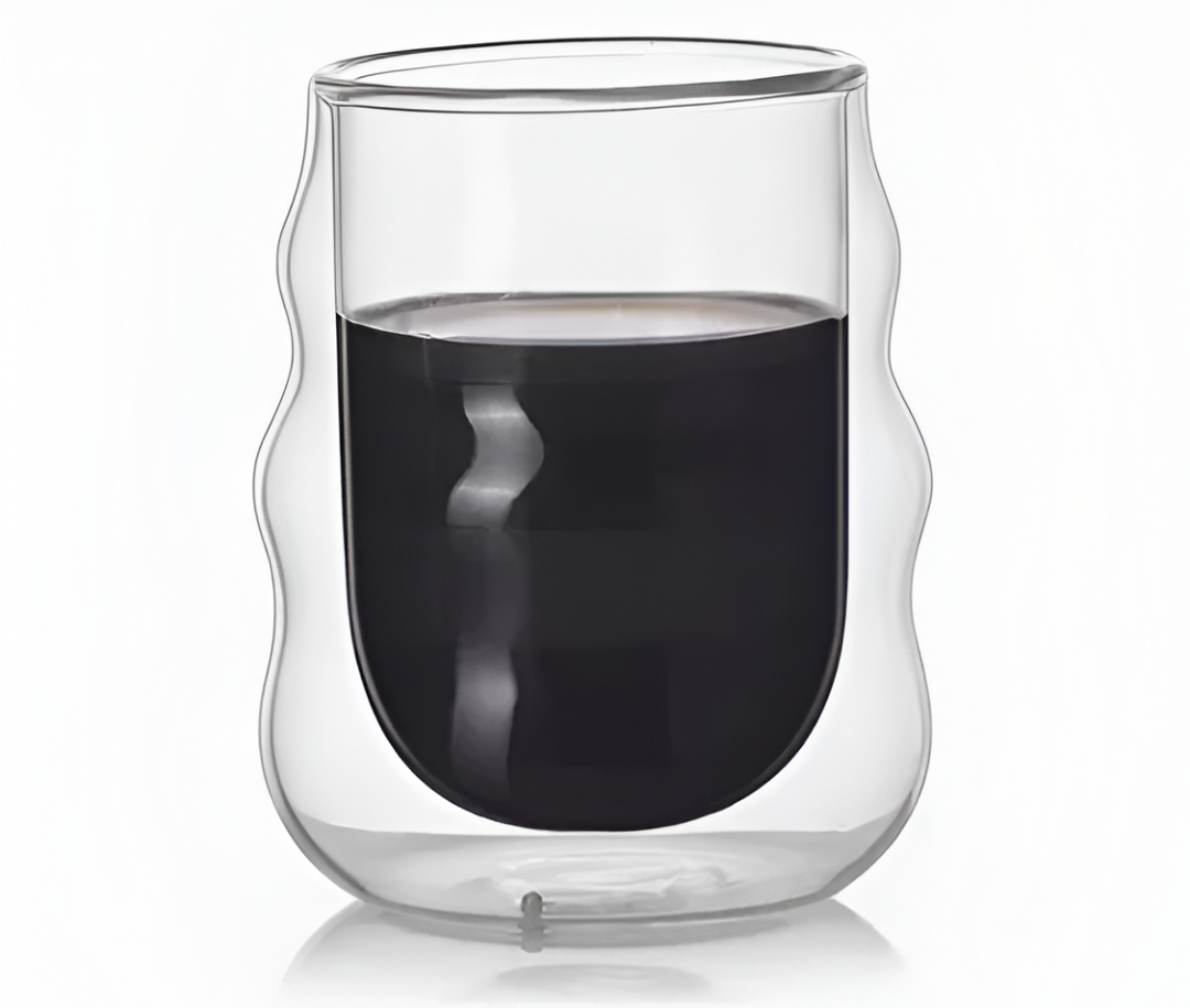 Taza Doble Pared Borosilicato 400ml