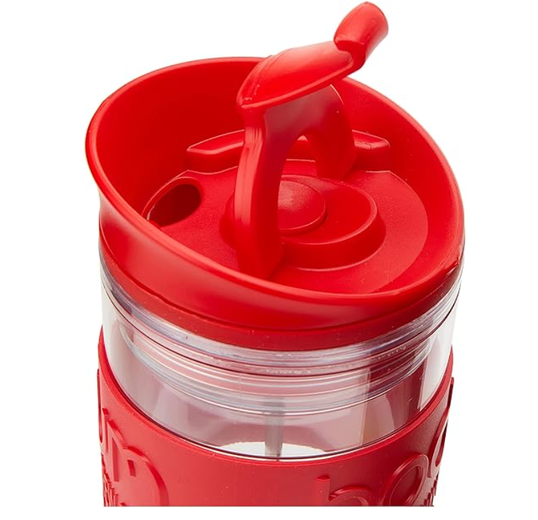 Termo Prensa Bodum Rojo Transparente 450ml Original Versatil