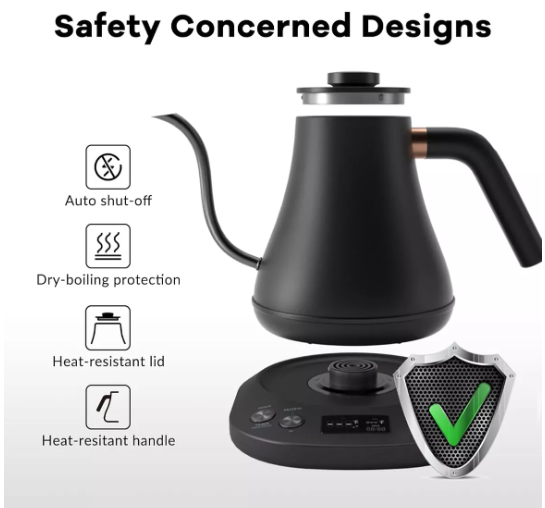 Mecity Hervidor Cuello de Cisne 0.8lt