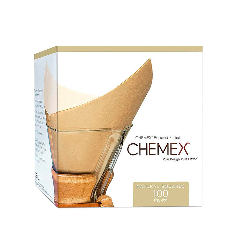 Filtros de Papel Natural Chemex Original x 100 Unidades (6-8-10 Tazas)
