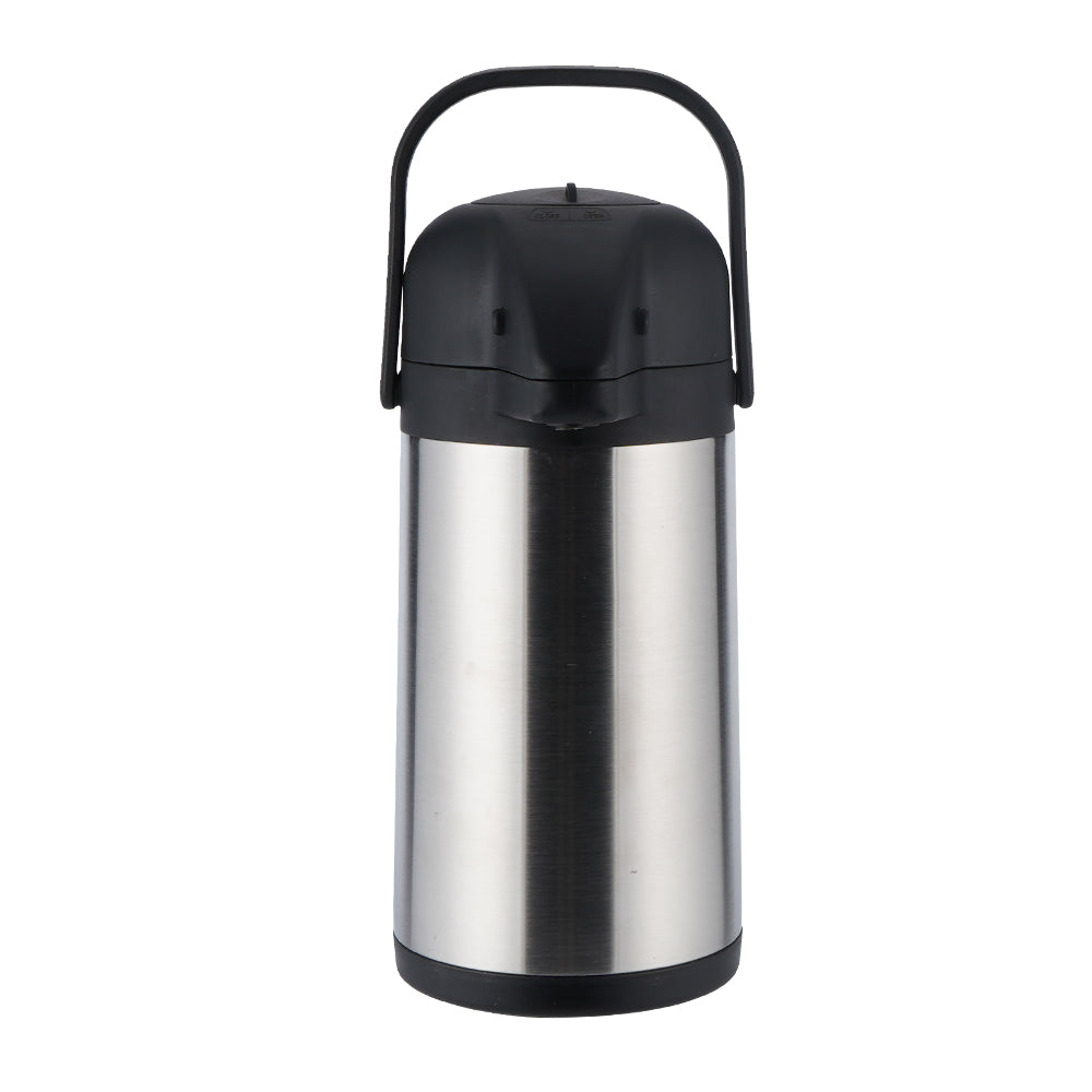 Termo Bomba 2.5 Litros en Acero Inoxidable para Cafe y Bebidas